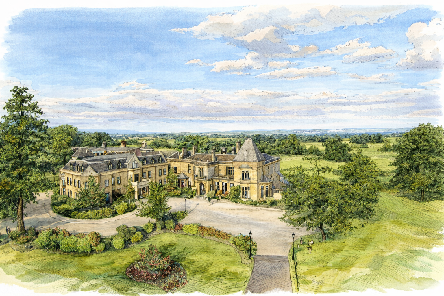 Illustration of Rookery Hall